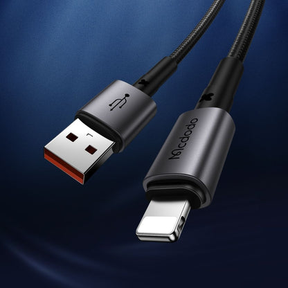 Kabel za podatke i punjenje USB-A - Lightning McDodo CA-3580, 18W, 1.2m, Crni