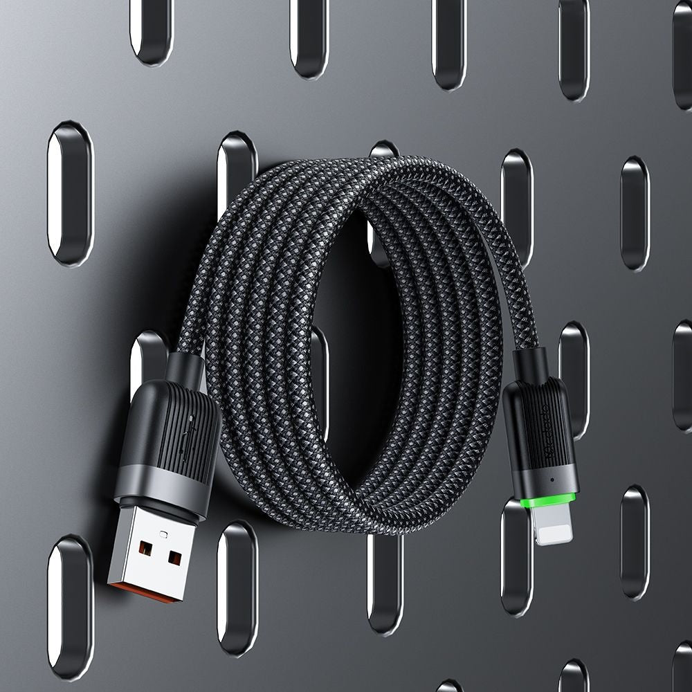 Kabel za podatke i punjenje USB-A - Lightning McDodo CA-6000 Self Winding, 18W, 1.2m, Crni
