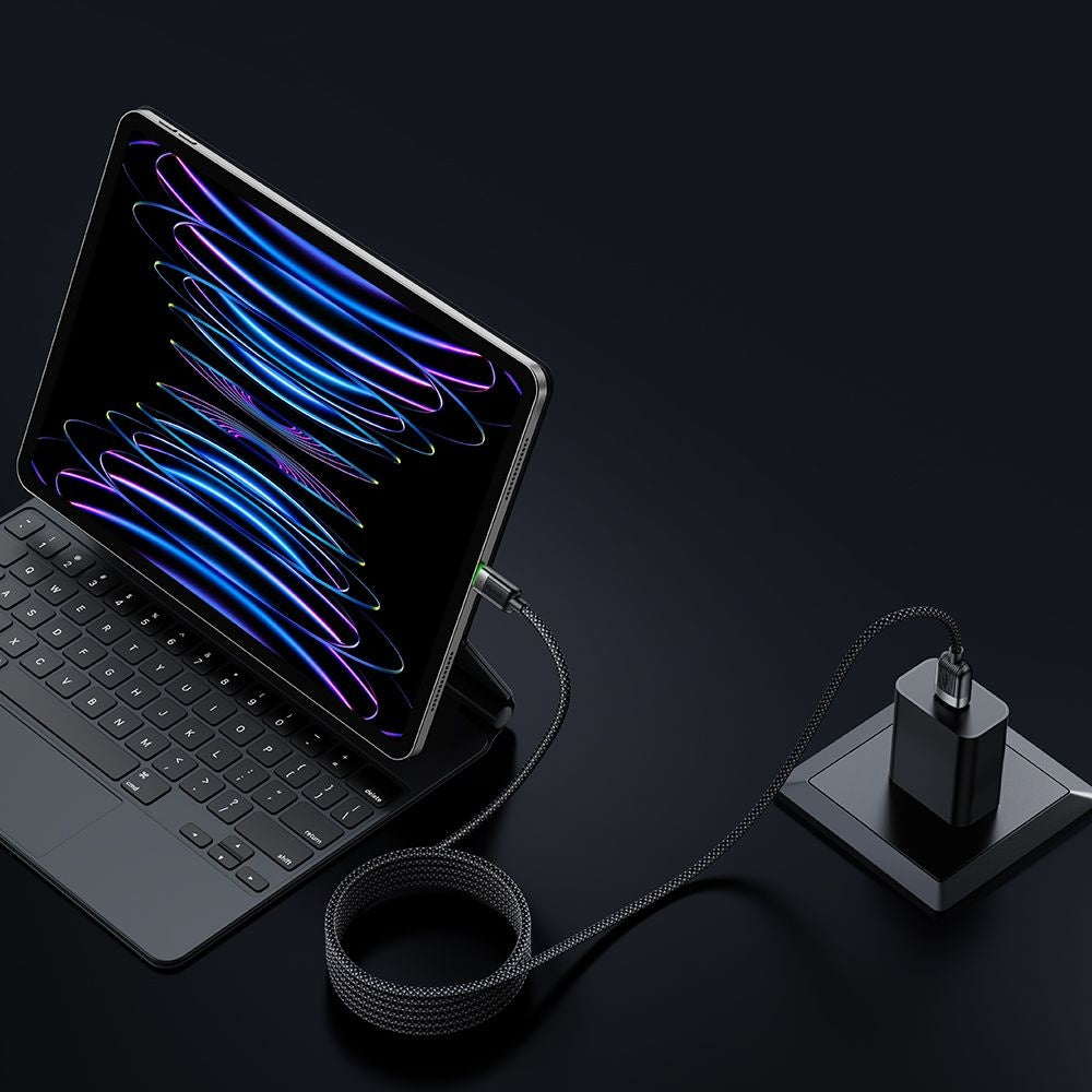 Kabel za podatke i punjenje USB-A - Lightning McDodo CA-6000 Self Winding, 18W, 1.2m, Crni