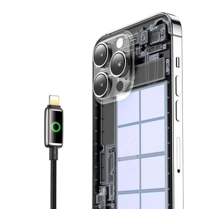 Kabel za podatke i punjenje USB-A - Lightning McDodo CA-6590 Auto Power Off, 18W, 1.2m, Crni