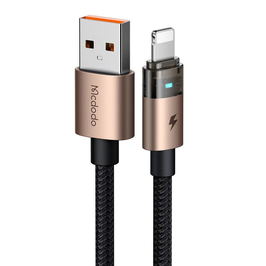 Kabel za podatke i punjenje USB-A - Lightning McDodo CA-6911, 18W, 1.2m, Zlatni