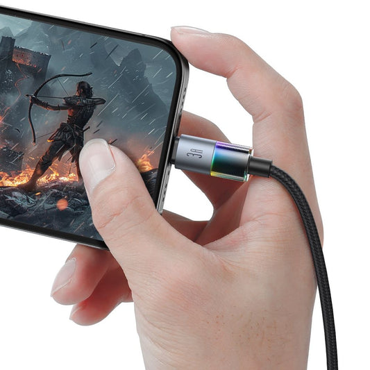 Kabel za podatke i punjenje USB-A - Lightning McDodo CA-8170 Colorful, 18W, 1.2m, Crni