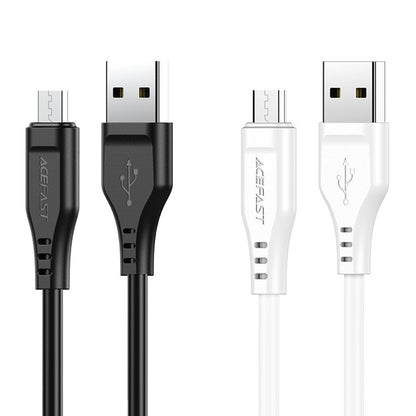 Kabel za podatke i punjenje USB-A - microUSB Acefast C3-09, 18W, 1.2m, Bijeli