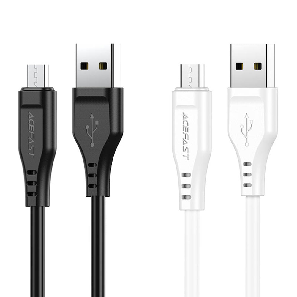 Kabel za podatke i punjenje USB-A - microUSB Acefast C3-09, 18W, 1.2m, Crni