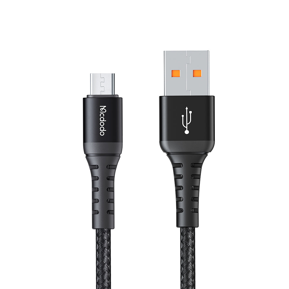 Kabel za podatke i punjenje USB-A - microUSB McDodo CA-2281, 18W, 1m, Crni