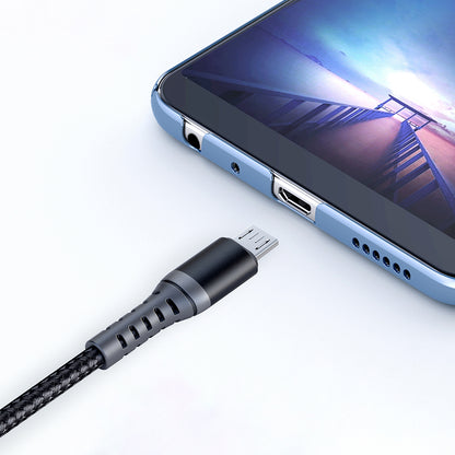 Kabel za podatke i punjenje USB-A - microUSB McDodo CA-2281, 18W, 1m, Crni