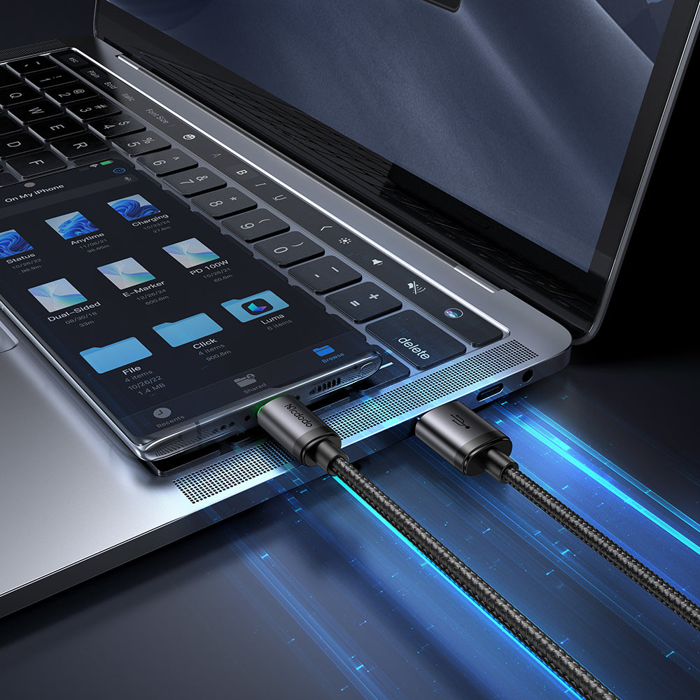 Kabel za podatke i punjenje USB-A - microUSB McDodo CA-3990, 18W, 1m, Crni