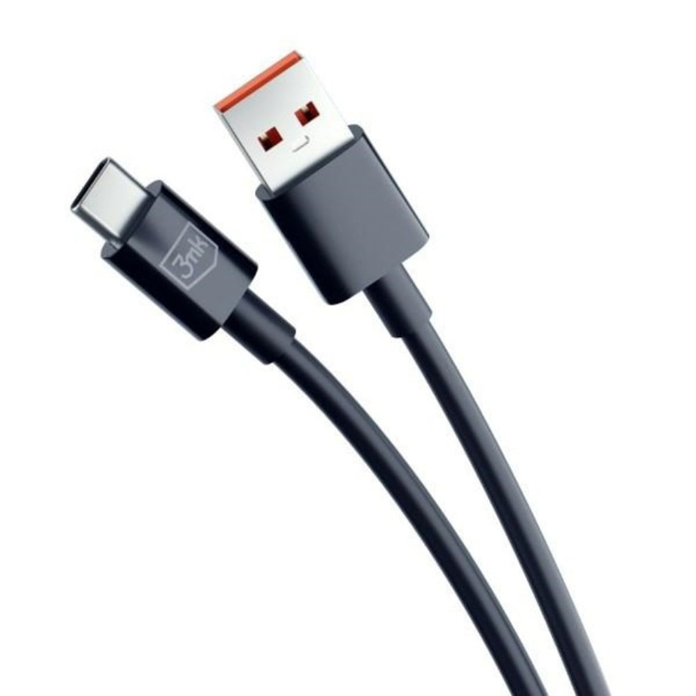 Kabel za podatke i punjenje USB-A - USB-C 3MK Hyper, 18W, 1.2m, Crni