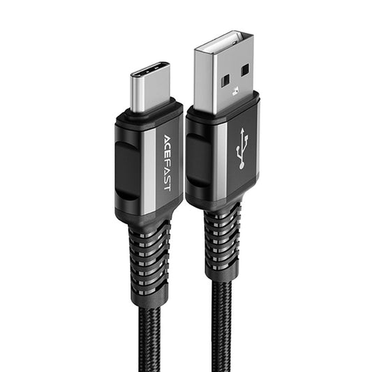 Kabel za podatke i punjenje USB-A - USB-C Acefast C1-04, 18W, 1.2m, Crni