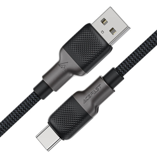 Kabel za podatke i punjenje USB-A - USB-C Acefast C10-04, 18W, 1.2m, Crni