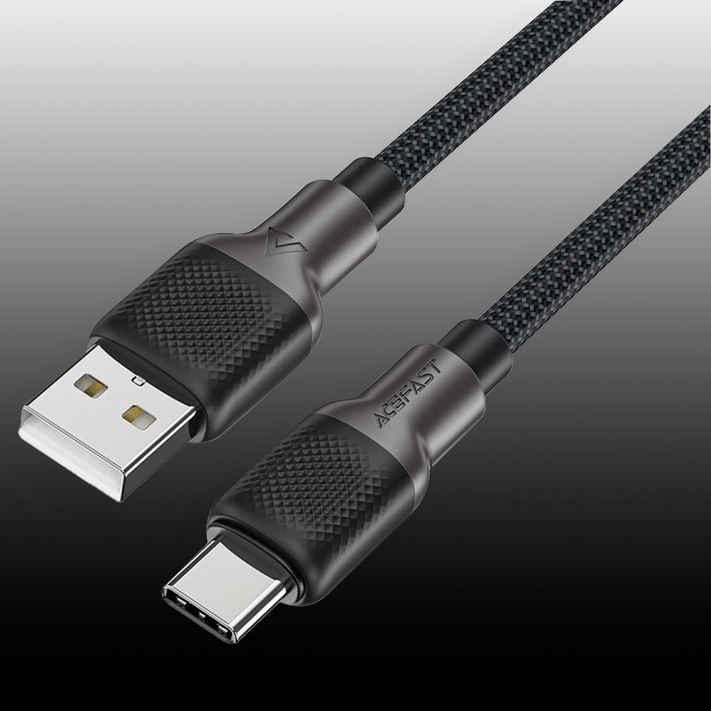 Kabel za podatke i punjenje USB-A - USB-C Acefast C10-04, 18W, 1.2m, Crni