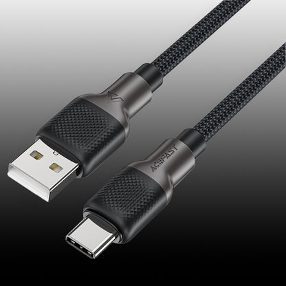 Kabel za podatke i punjenje USB-A - USB-C Acefast C10-04, 18W, 1.2m, Crni