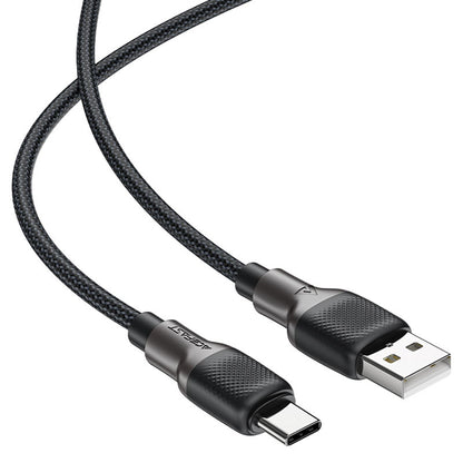Kabel za podatke i punjenje USB-A - USB-C Acefast C10-04, 18W, 1.2m, Crni