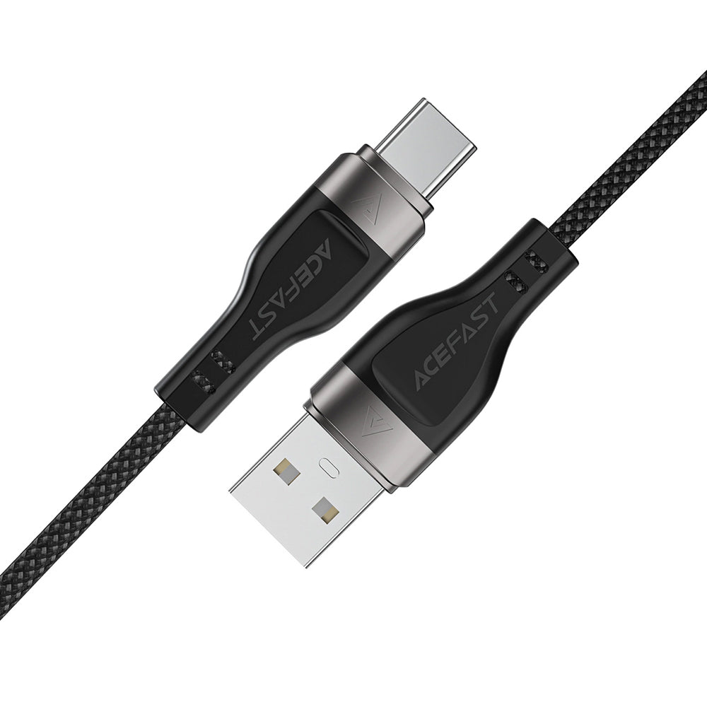 Kabel za podatke i punjenje USB-A - USB-C Acefast C11-04, 18W, 1.2m, Crni