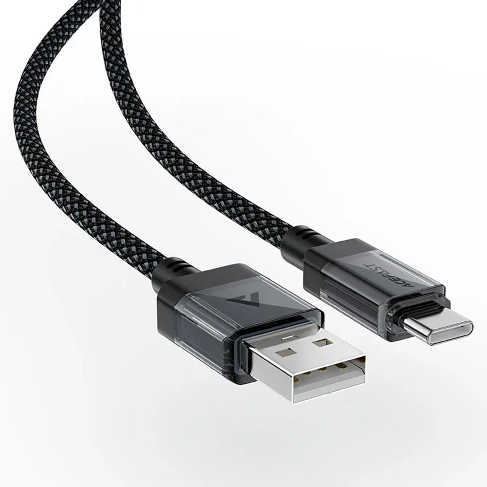 Kabel za podatke i punjenje USB-A - USB-C Acefast C12-04, 18W, 1.2m, Crni