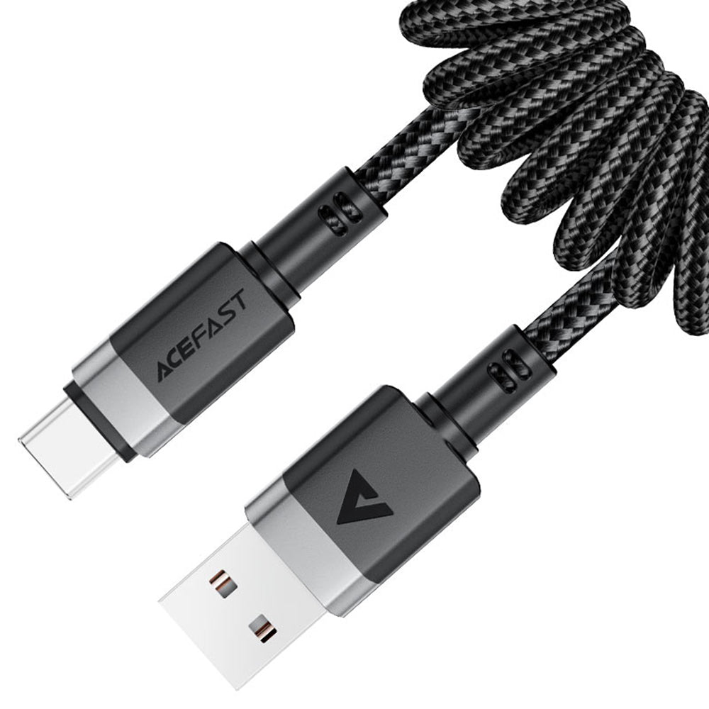Kabel za podatke i punjenje USB-A - USB-C Acefast C14-04, 18W, 1.2m, Crni
