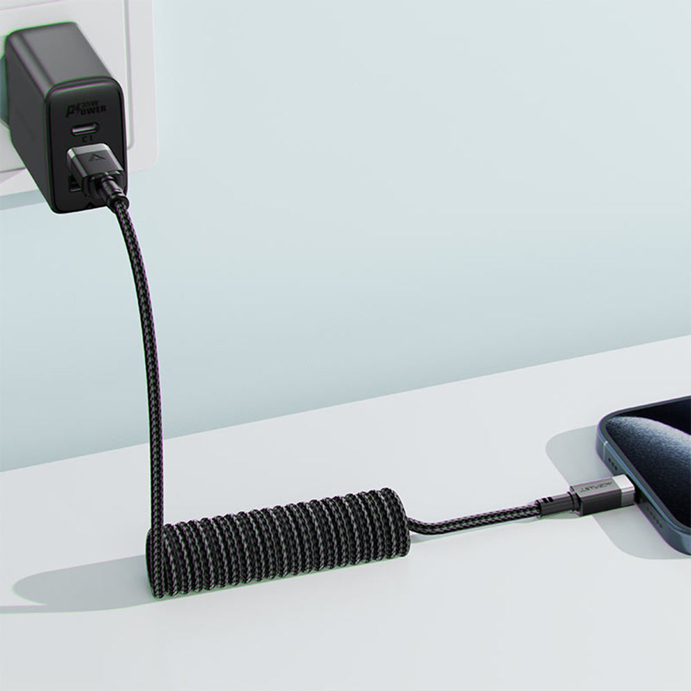 Kabel za podatke i punjenje USB-A - USB-C Acefast C14-04, 18W, 1.2m, Crni