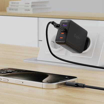 Kabel za prijenos podataka i punjenje USB-A - USB-C Acefast C17-04, 18W, 1.2m, Crni