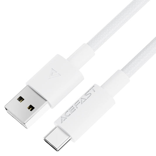 Kabel za podatke i punjenje USB-A - USB-C Acefast C18-04, 18W, 1.2m, Bijeli