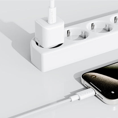 Kabel za podatke i punjenje USB-A - USB-C Acefast C18-04, 18W, 1.2m, Bijeli