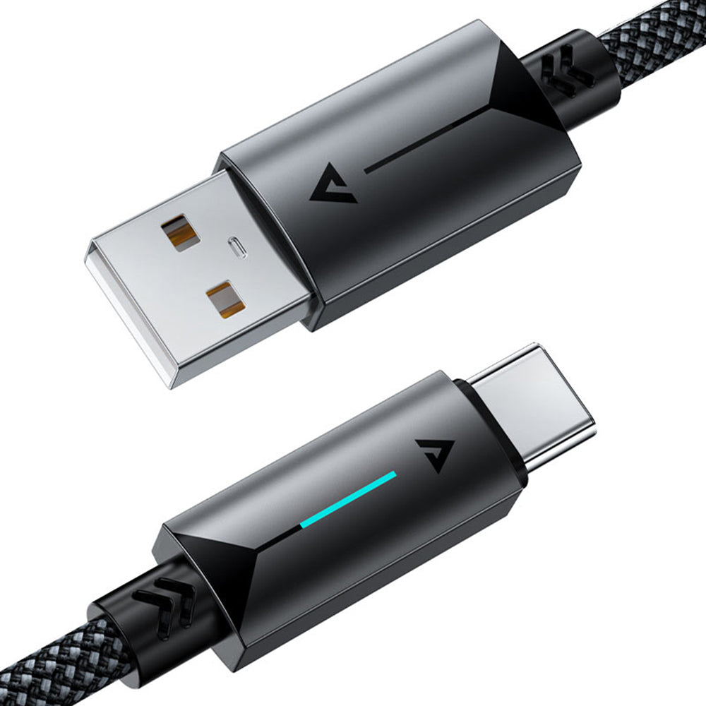 Kabel za podatke i punjenje USB-A - USB-C Acefast C19-04, 18W, 1.2m, Crni