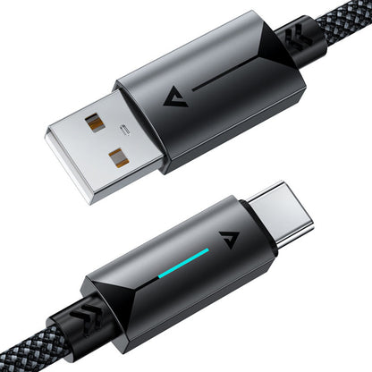 Kabel za podatke i punjenje USB-A - USB-C Acefast C19-04, 18W, 1.2m, Crni