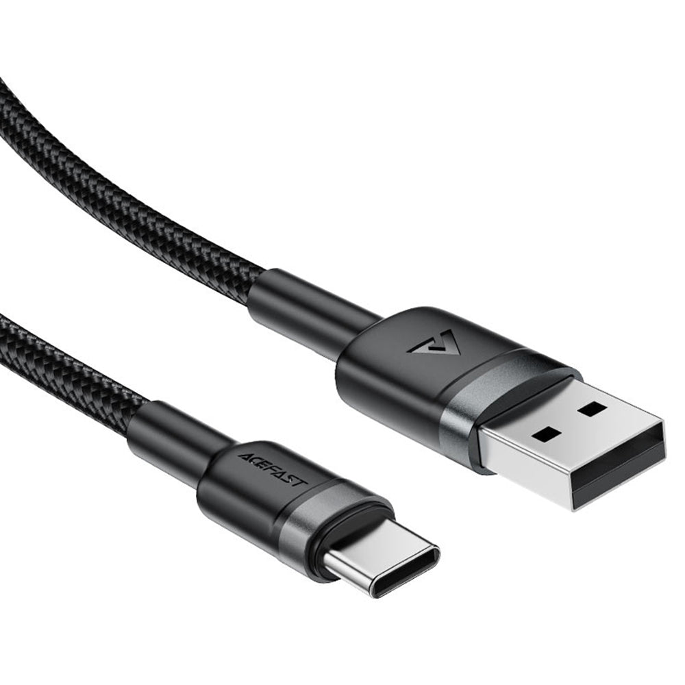 Kabel za podatke i punjenje USB-A - USB-C Acefast C22-04, 18W, 1.2m, Crni