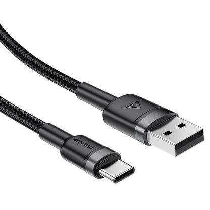 Kabel za podatke i punjenje USB-A - USB-C Acefast C22-04, 18W, 1.2m, Crni