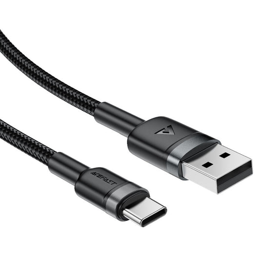 Kabel za podatke i punjenje USB-A - USB-C Acefast C22-04, 18W, 1.2m, Crni