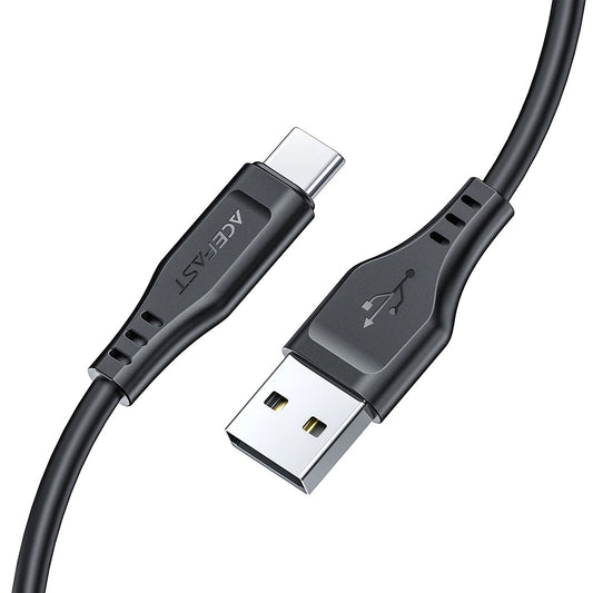 Kabel za podatke i punjenje USB-A - USB-C Acefast C3-03, 60W, 1.2m, Crni
