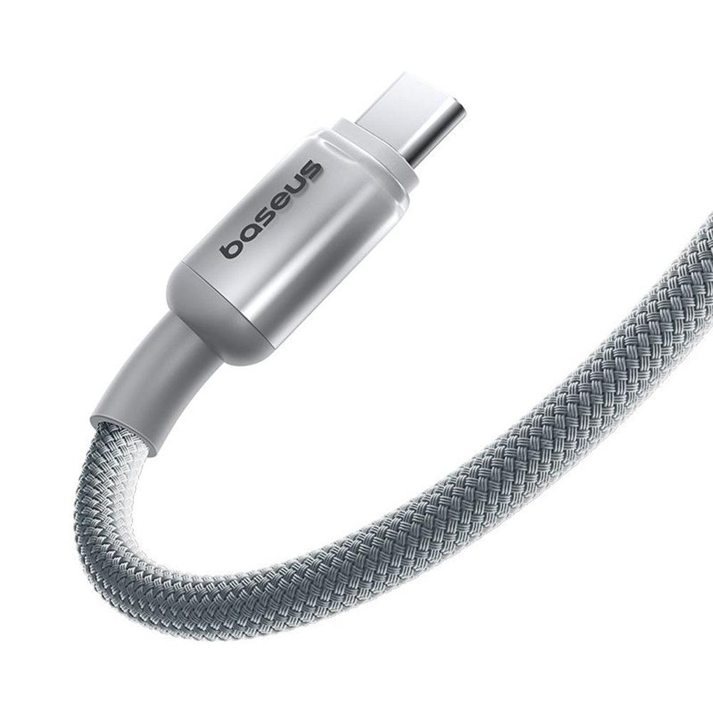 Kabel za podatke i punjenje USB-A - USB-C Baseus Discolor, 100W, 1m, Srebrni E0420803