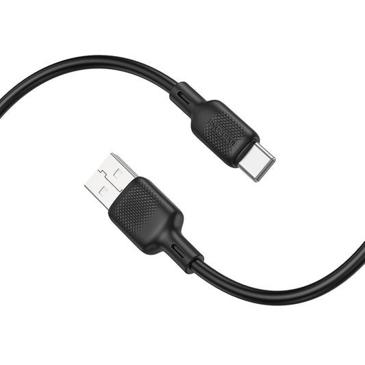 Kabel za podatke i punjenje USB-A - USB-C Borofone BX113 Lenny, 18W, 2m, Crni