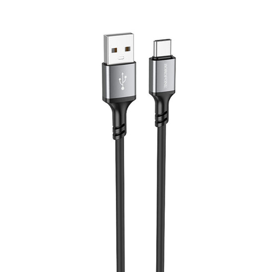 Kabel za podatke i punjenje USB-A - USB-C Borofone BX83, 18W, 1m, Crni