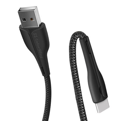Kabel za podatke i punjenje USB-A - USB-C ColorWay CW-CBUC034, 18W, 1m, Crni
