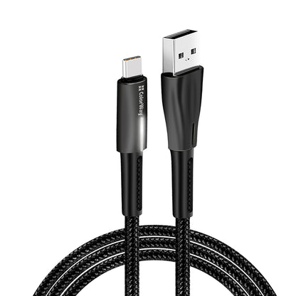 Kabel za podatke i punjenje USB-A - USB-C ColorWay CW-CBUC035, 18W, 1m, Crni