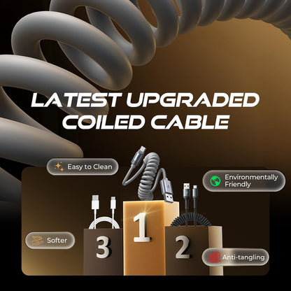 Kabel za prijenos podataka i punjenje USB-A - USB-C Lisen L114, 15W, 1m, Siva YL0125030001