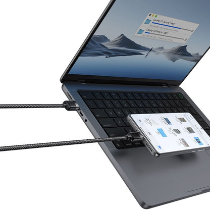 Kabel za podatke i punjenje USB-A - USB-C McDodo CA-5650 Self Winding, 66W, 1.2m, Crni