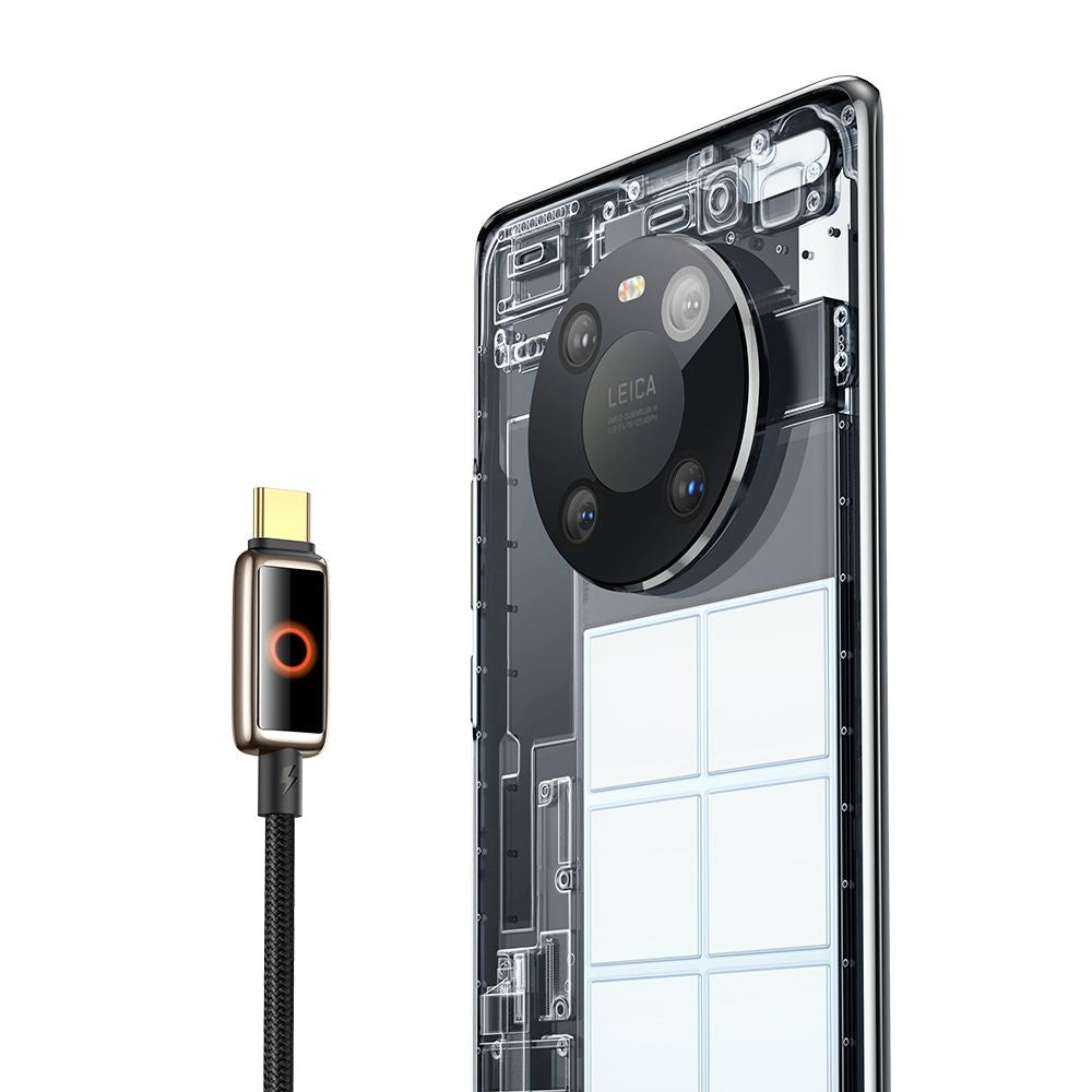 Kabel za podatke i punjenje USB-A - USB-C McDodo CA-6650 Auto Power Off, 100W, 1.2m, Crni