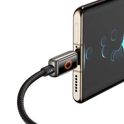 Kabel za podatke i punjenje USB-A - USB-C McDodo CA-6650 Auto Power Off, 100W, 1.2m, Crni