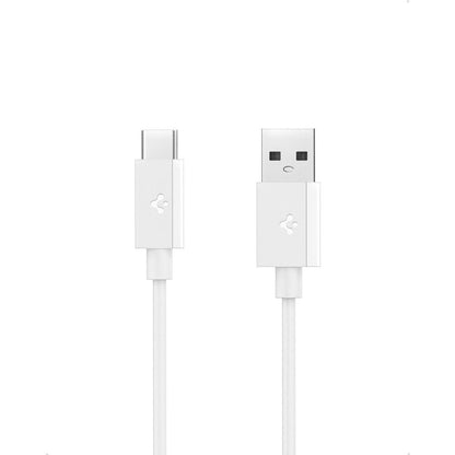 Kabel za podatke i punjenje USB-A - USB-C Spigen Essential, 60W, 2m, Bijeli ACA08716