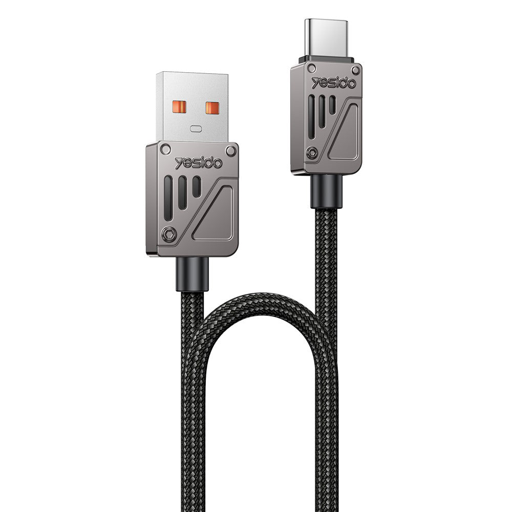 Kabel za podatke i punjenje USB-A - USB-C Yesido CA135C, 18W, 1.2m, Crni