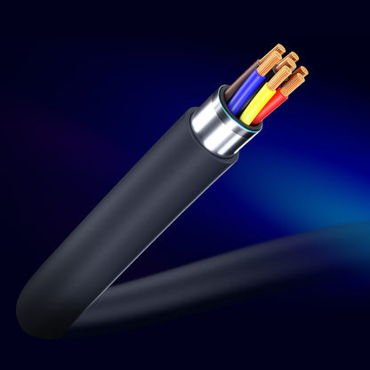 USB-C kabel za prijenos podataka i punjenje - Lightning 3MK Hyper, 20W, 1.2m, Bijeli