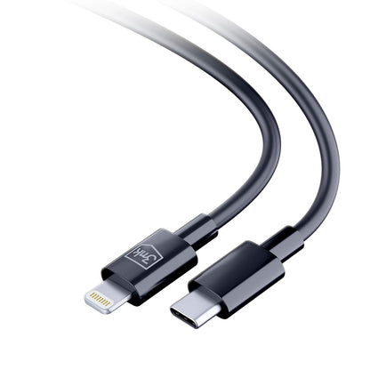Kabel za podatke i punjenje USB-C - Lightning 3MK Hyper, 20W, 1.2m, Crni