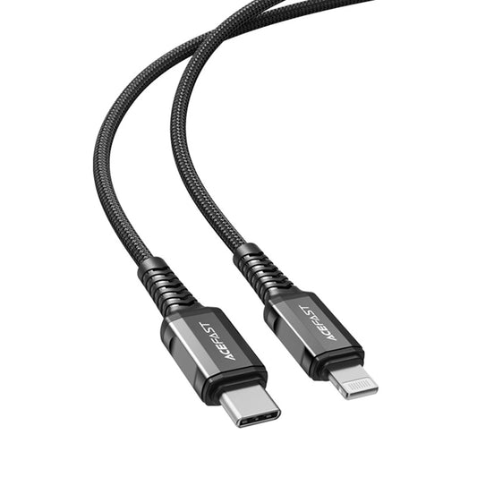 Kabel za prijenos podataka i punjenje USB-C - Lightning Acefast C1-01, 30W, 1.2m, Crni