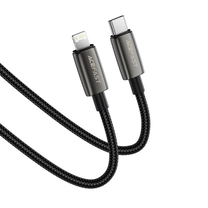 Kabel za podatke i punjenje USB-C - Lightning Acefast C23-01, 30W, 1.2m, Crni