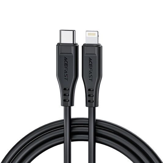 Kabel za podatke i punjenje USB-C - Lightning Acefast C3-01, 30W, 1.2m, Crni