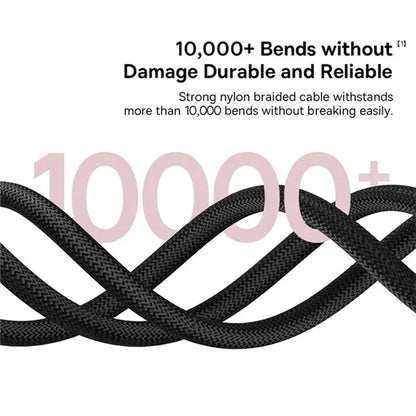 Kabel za prijenos podataka i punjenje USB-C - Lightning Baseus Dura Series, 20W, 1m, Crveno Crni P10377800U01-01