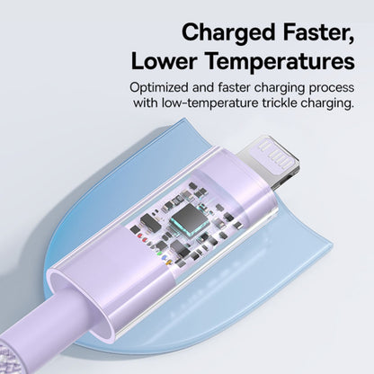 Kabel za podatke i punjenje USB-C - Lightning Baseus Gem, 20W, 1m, Ljubičasta P10373001511-00