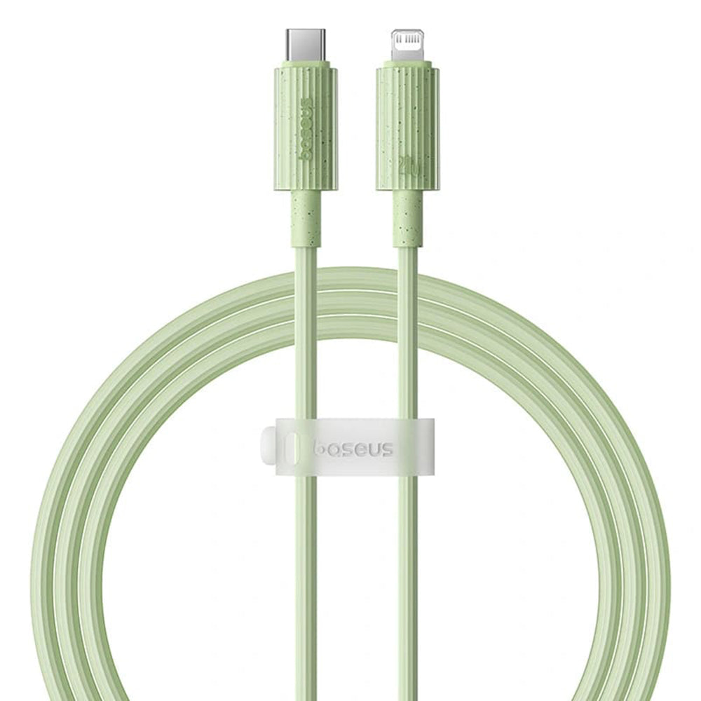 Kabel za podatke i punjenje USB-C - Lightning Baseus Habitat, 20W, 1m, Zelen P10360201631-00