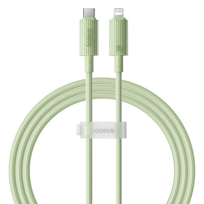 Kabel za podatke i punjenje USB-C - Lightning Baseus Habitat, 20W, 1m, Zelen P10360201631-00